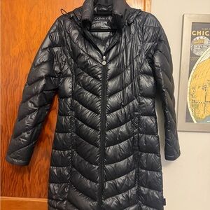 Calvin Klein Women's Black Puffer Coat